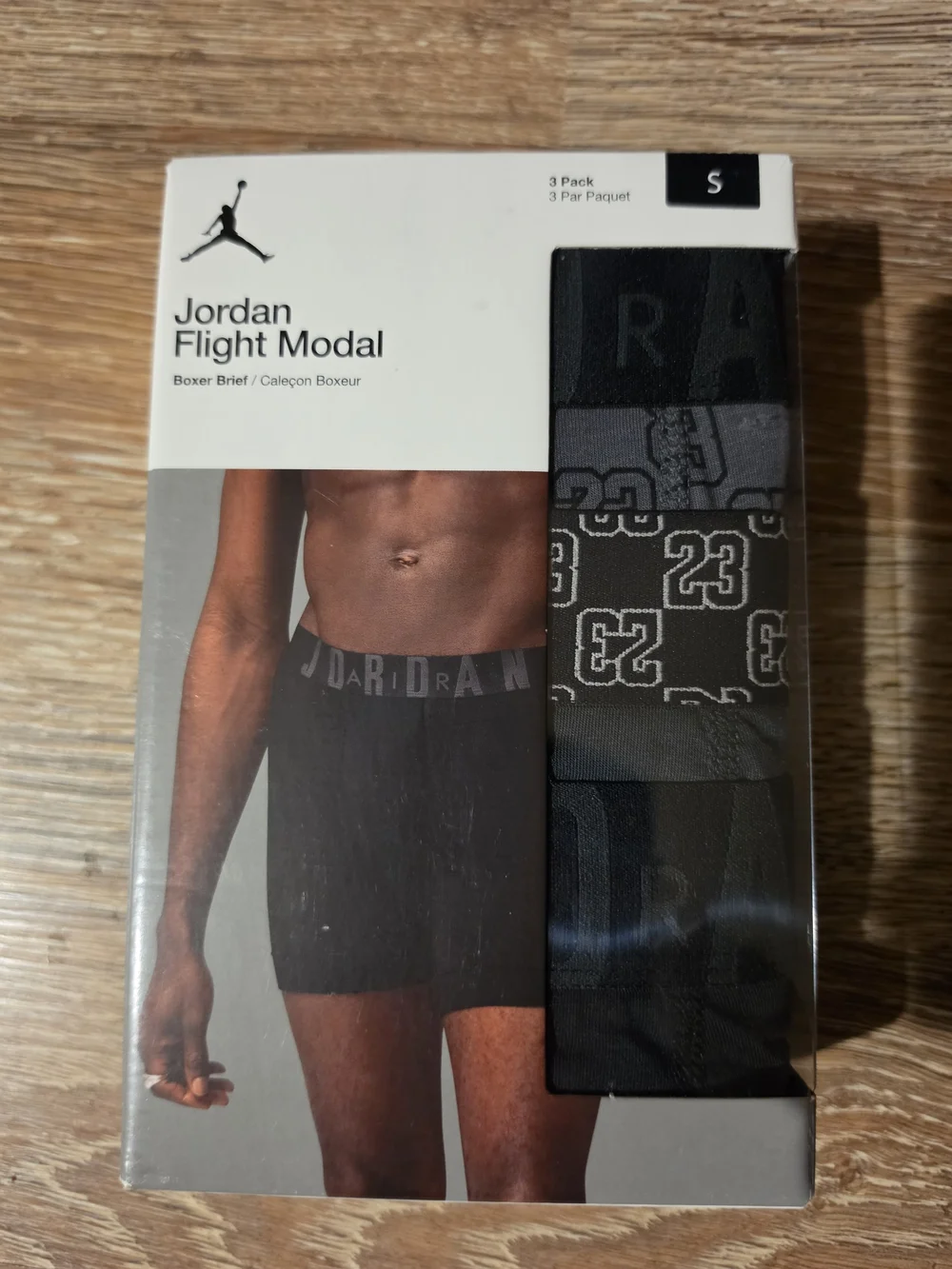 Jordan Flight Modal Boxer Briefs - Black/Grey 3-Pack